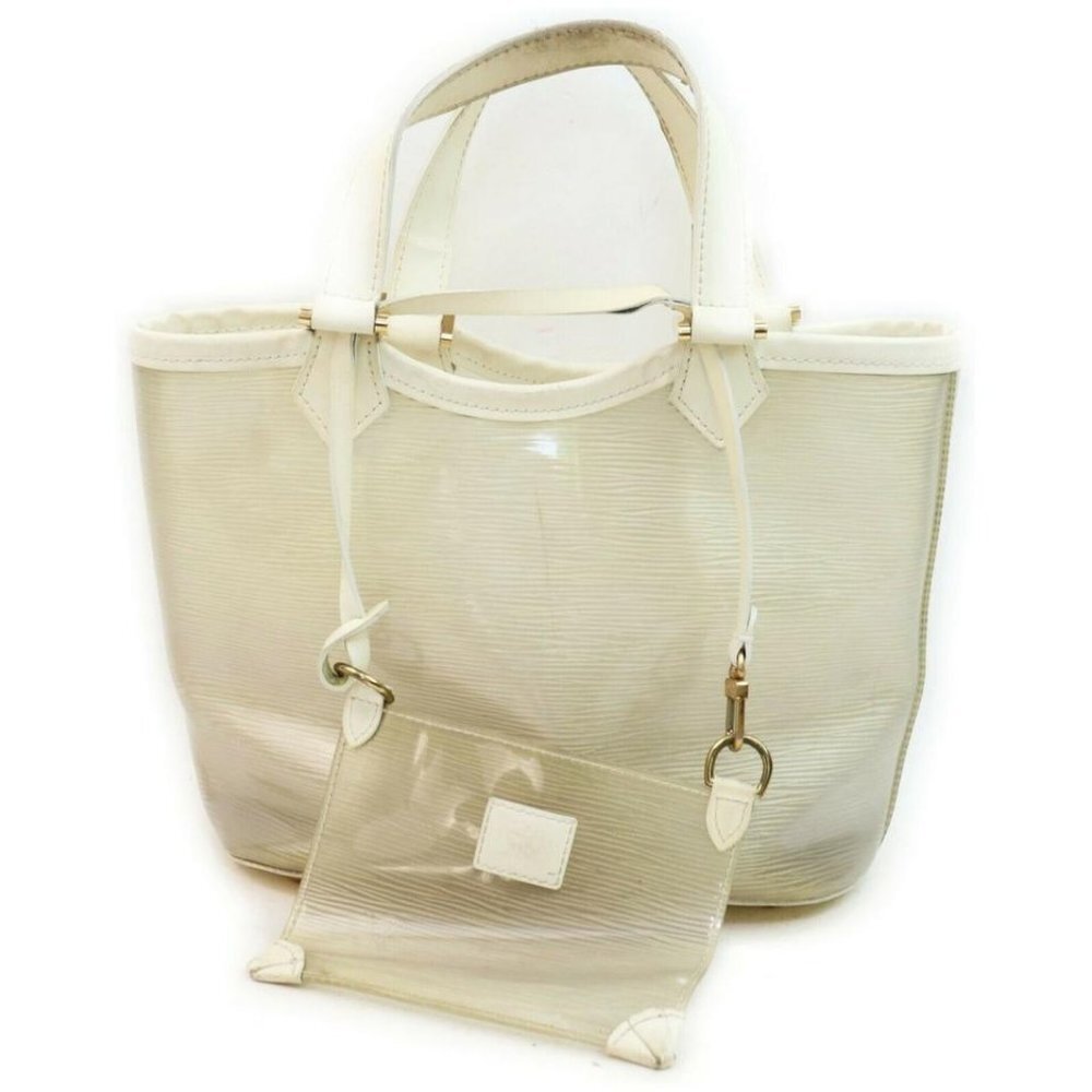 Louis Vuitton Clear Translucent Epi Plage Mini Lag